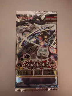 Booster YUGIOH CACCIATORI DELLA GIUSTIZIA Justice Hunters Italiano ×1 - Image 2