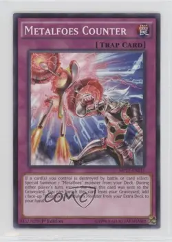 Metalfoes Counter 1st Ed. YuGiOh Mega-Tins Mega Pack #MP17-EN111 0y59 - Image 1