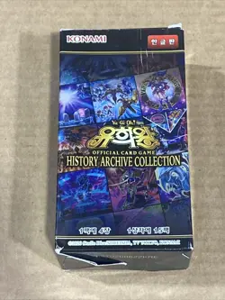 YUGIOH Card Game "History Archive Collection" Korean Version 1 BOX New Open Box - Image 1