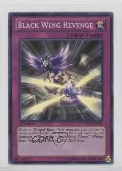 Black Wing Revenge 1st Ed. YuGiOh Dragons of Legend #DRLG-EN031 0w8 - Image 1