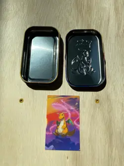 2019 Pokemon Sun & Moon Booster Pack TCG Dragonite Mini Tin WITH PROMO CARD - Image 2