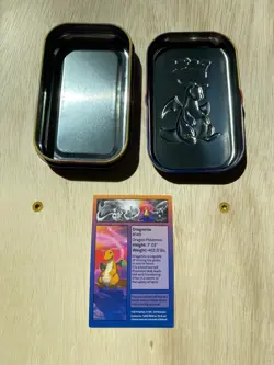 2019 Pokemon Sun & Moon Booster Pack TCG Dragonite Mini Tin WITH PROMO CARD - Image 3
