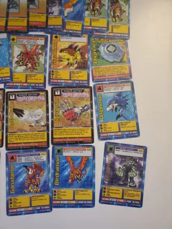1999 Digimon Card Lot Of 103 Cards , Bandai , Upper Deck, Vintage , Original - Image 5
