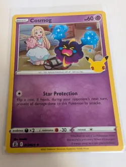 Cosmog 013/025 Holo Rare Celebrations Pokemon Card Pokemon TCG - Image 1