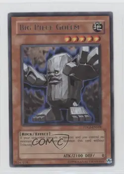 Big Piece Golem (R) Unlimited YuGiOh The Duelist Genesis #TDGS-EN08 2008 1i3 - Image 1