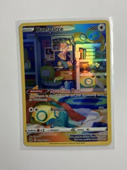 Dunsparce GG23/GG70 - Crown Zenith Galarian Gallery Full Art Pokemon Card NM - Image 1