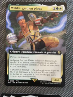 Mtg FIC Final Fantasy - Wakka, Gardien Pieux Devoted Guardian FR-NM French - Image 1