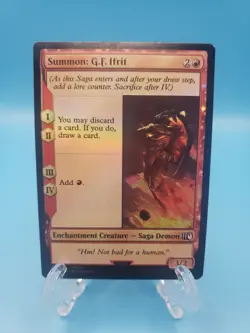 Summon: G.F. Ifrit (Foil) - 0163 - Final Fantasy - MTG - NM/M - Image 1
