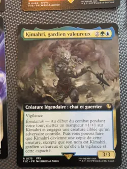 Mtg FIC Final Fantasy - Kimahri, Gardien Valeureux Valiant Guardian FR-NM French - Image 1