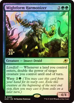 Mightform Harmonizer - PRERELEASE FOIL - Edge of Eternities EOE - 0200 - MTG - Image 1