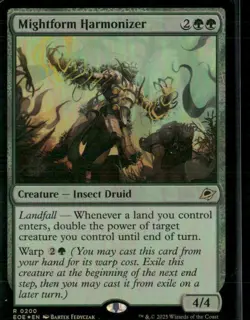 Mightform Harmonizer - PRERELEASE FOIL - Edge of Eternities EOE - 0200 - MTG - Image 2