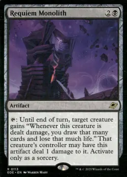 Requiem Monolith - Edge of Eternities EOE - 0113 - MTG Magic - Image 2