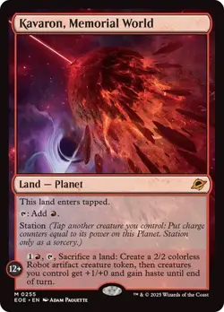 Kavaron, Memorial World - Edge of Eternities EOE - 0255 - MTG Magic - Image 1