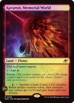 Kavaron, Memorial World - FOIL - Edge of Eternities EOE - 0255 - MTG Magic - Image 1