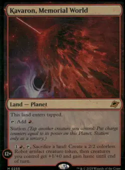Kavaron, Memorial World - FOIL - Edge of Eternities EOE - 0255 - MTG Magic - Image 2