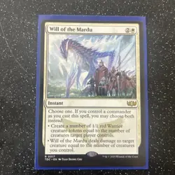 1x Will of the Mardu, Tarkir Dragonstorm Commander, Magic MTG NM - Image 1