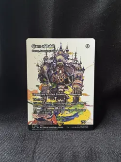 MTG Final Fantasy Through The Ages Giant of Babil Borderless Non Foil - Image 1