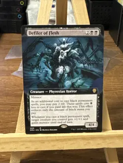 MTG *Defiler of Flesh Extended Art X1* (NM) Dominaria United Magic - Image 1
