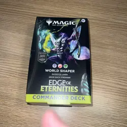 MTG New Edge of Eternities World Shaper Commander Deck Magic The Gathering - Image 1