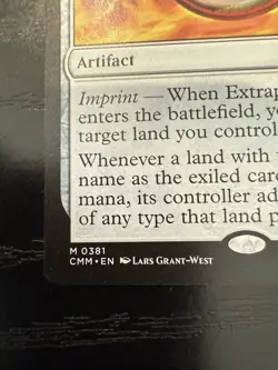 MTG Magic The Gathering Extraplanar Lens *NP - Image 2
