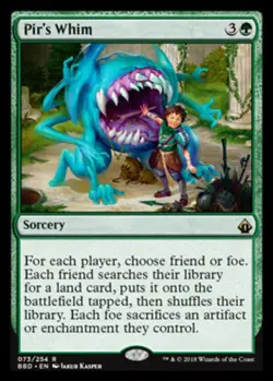 1x Pir's Whim NM-Mint, English Battlebond MTG Magic - Image 1