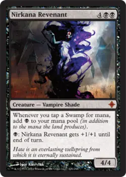 1x Nirkana Revenant Light Play, English Rise of the Eldrazi MTG Magic - Image 1