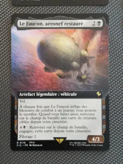 Mtg FIC Final Fantasy - The Falcon, Airship Restored FR-NM French - Image 1