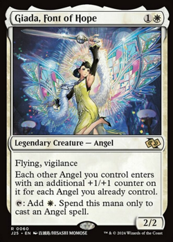 Mint/Near-Mint, English - 4 x MTG Giada, Font of Hope Magic: The Gathering Found - Image 1