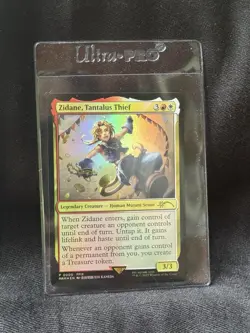 MTG: Final Fantasy Zidane, Tantalus Thief 0005 Promo Rare Foil MTG TCG NM - Image 1