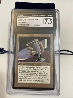Urza's Chalice Antiquities Set Graded CGC 7.5 Legacy 1994 MTG Cards - Image 1