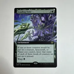 MTG Edge of Eternities EXTENDED ART R Loading Zone #0344 - Image 1