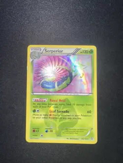 Serperior 125/124 Pokemon Dragons Exalted Black & White Secret Rare NM/LP - Image 1