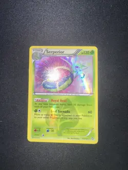 Serperior 125/124 Pokemon Dragons Exalted Black & White Secret Rare NM/LP - Image 2