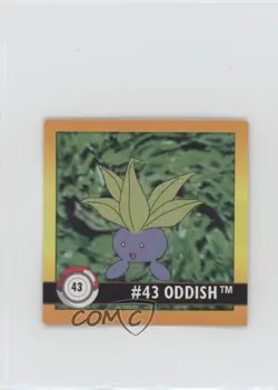 Oddish Artbox Pokemon Stickers Series 1 #43 1999 2k3 - Image 1