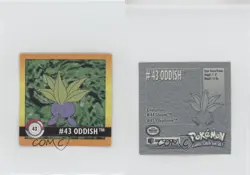 Oddish Artbox Pokemon Stickers Series 1 #43 1999 2k3 - Image 3