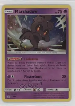 Marshadow Holo German Pokemon Sun & Moon Black Star Promo #SM85 15fy - Image 1