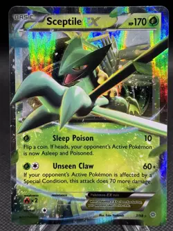 🌿 Pokemon TCG - Sceptile EX 7/98 - Ancient Origins - Ultra Rare - MP - Image 1