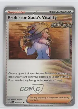 Professor Sada's Vitality Pokemon Prismatic Evolutions PRE #120 0i4z - Image 1