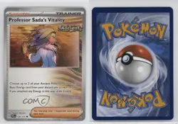 Professor Sada's Vitality Pokemon Prismatic Evolutions PRE #120 0i4z - Image 3