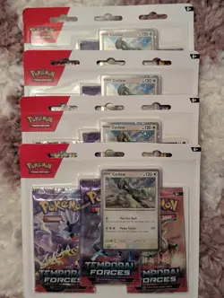 Pokemon TCG Temporal Forces 3-Pack Blister - Cyclizar - Image 1