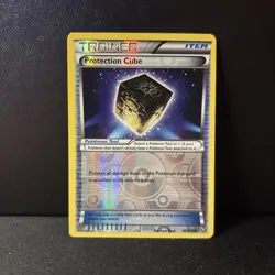 2014 Pokemon XY Flashfire Protection Cube Reverse Holo #95 - Image 1