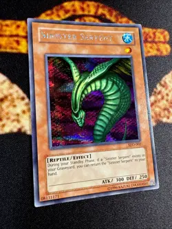 🔥YUGIOH • SINISTER SERPENT • PRISMATIC SECRET RARE • SDD-002 • PROMO • VLP🔥 - Image 4