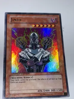 Jinzo YAP1-en007 Ultra Rare Lp Light play Alternate Anniversary Art Yugioh 2008 - Image 4