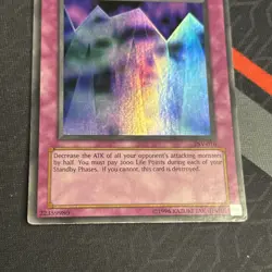 YUGIOH MIRROR WALL PSV-016 1ST SUPER PLAY/EDGE WEAR - Image 4