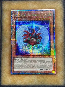Yugioh Winged Kuriboh LV6 BLTR-EN001 Quarter Century Rare 1st Ed NM - Image 1