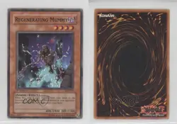Regenerating Mummy 1st Ed. YuGiOh Ancient Sanctuary #AST-079 2004 15fy - Image 3