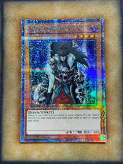 Yugioh Skull Meister RA02-EN005 Quarter Century Rare 1st Ed NM - Image 1