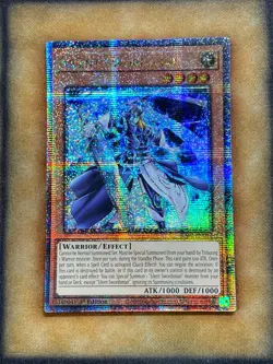 Yugioh Silent Swordsman RA02-EN011 Quarter Century Rare 1st Ed NM - Image 1