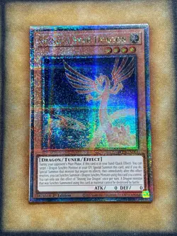 Yugioh Shining Star Dragon BLTR-EN002 Quarter Century Rare 1st Ed NM - Image 1