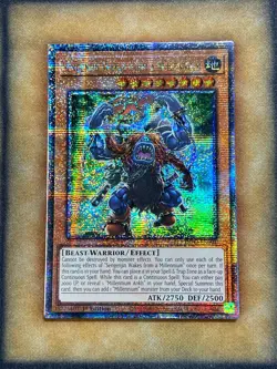 Yugioh Sengenjin Wakes from a Millennium INFO-EN001 Quarter Century Rare 1st NM - Image 1